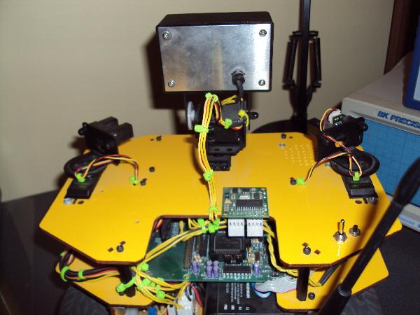 Robot Back View � Upper Sensors