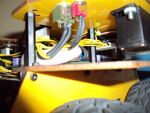 Robot Side View � Power / Reset Switches